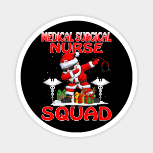 Christmas Medical Surgical Nurse Squad Reindeer Pa Magnet